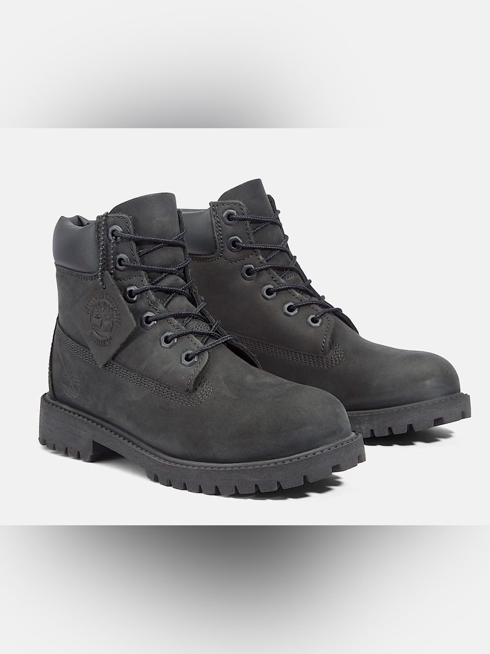 Junior Timberland® Premium 6-Inch Waterproof Boot black size 2M